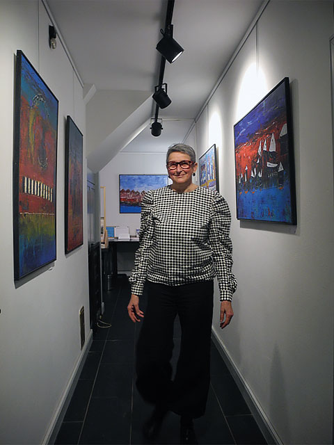 Vernissage LiNDE DAUM, Kulturtenne Damnatz, 2021